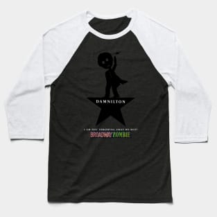 Broadway Zombie Damnilton Baseball T-Shirt